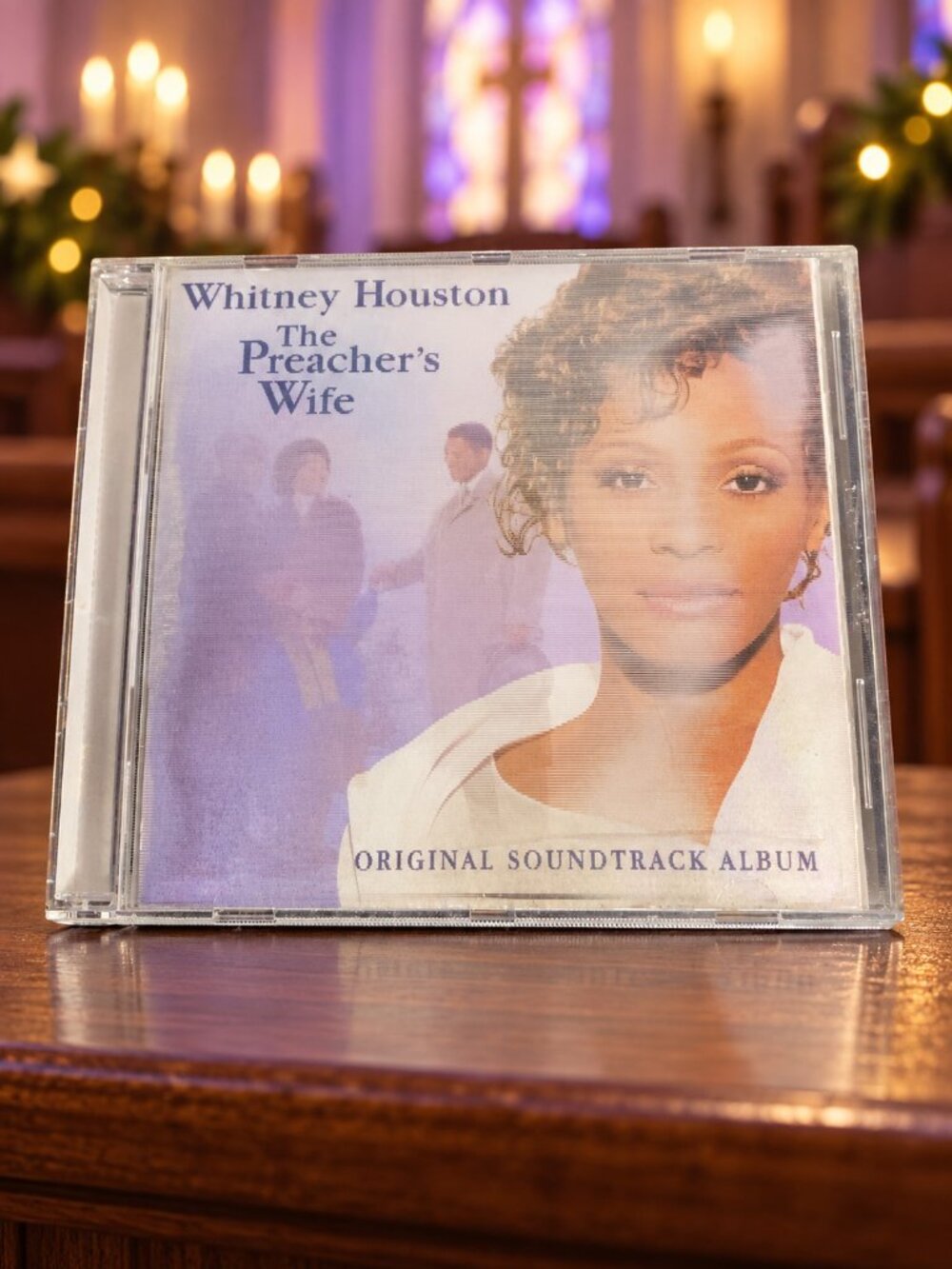 The Preacher's Wife Soundtrack By Whitney Houston Lenticular Case (CD, Arista)